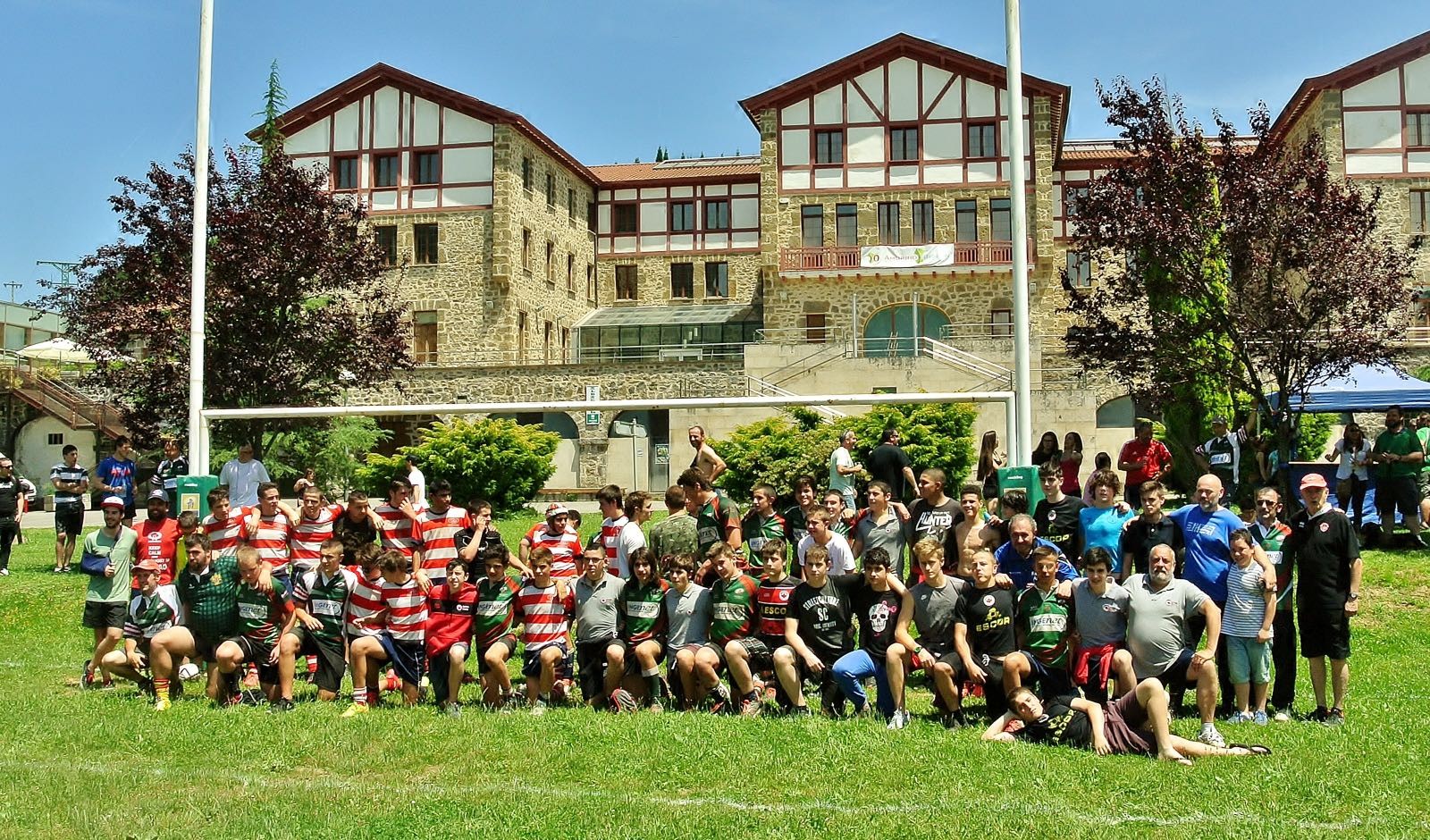Nerbioi txapeldun Amurrion jokatutako lehen "Rugby seven" txapelketan