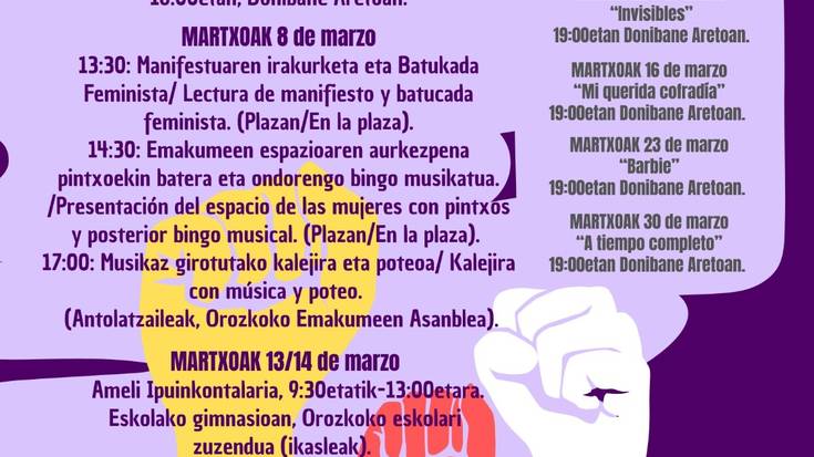 Martxoaren 8a Orozkon