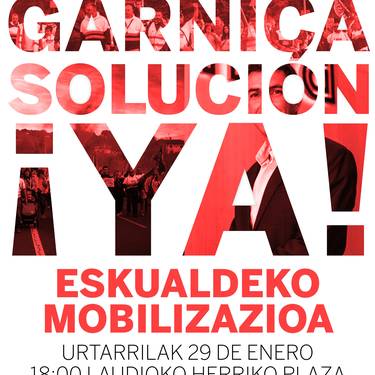 Maderas de Llodioren aldeko eskualdeko mobilizazioa