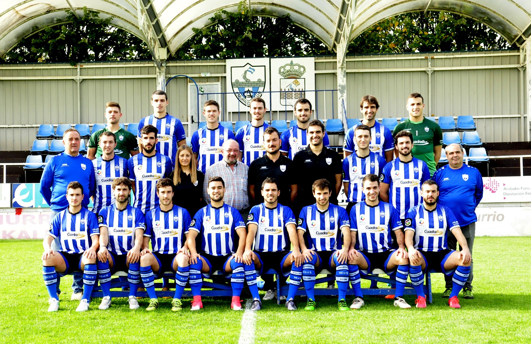 Denboraldi berriari heltzeko prest dago Amurrio Club 