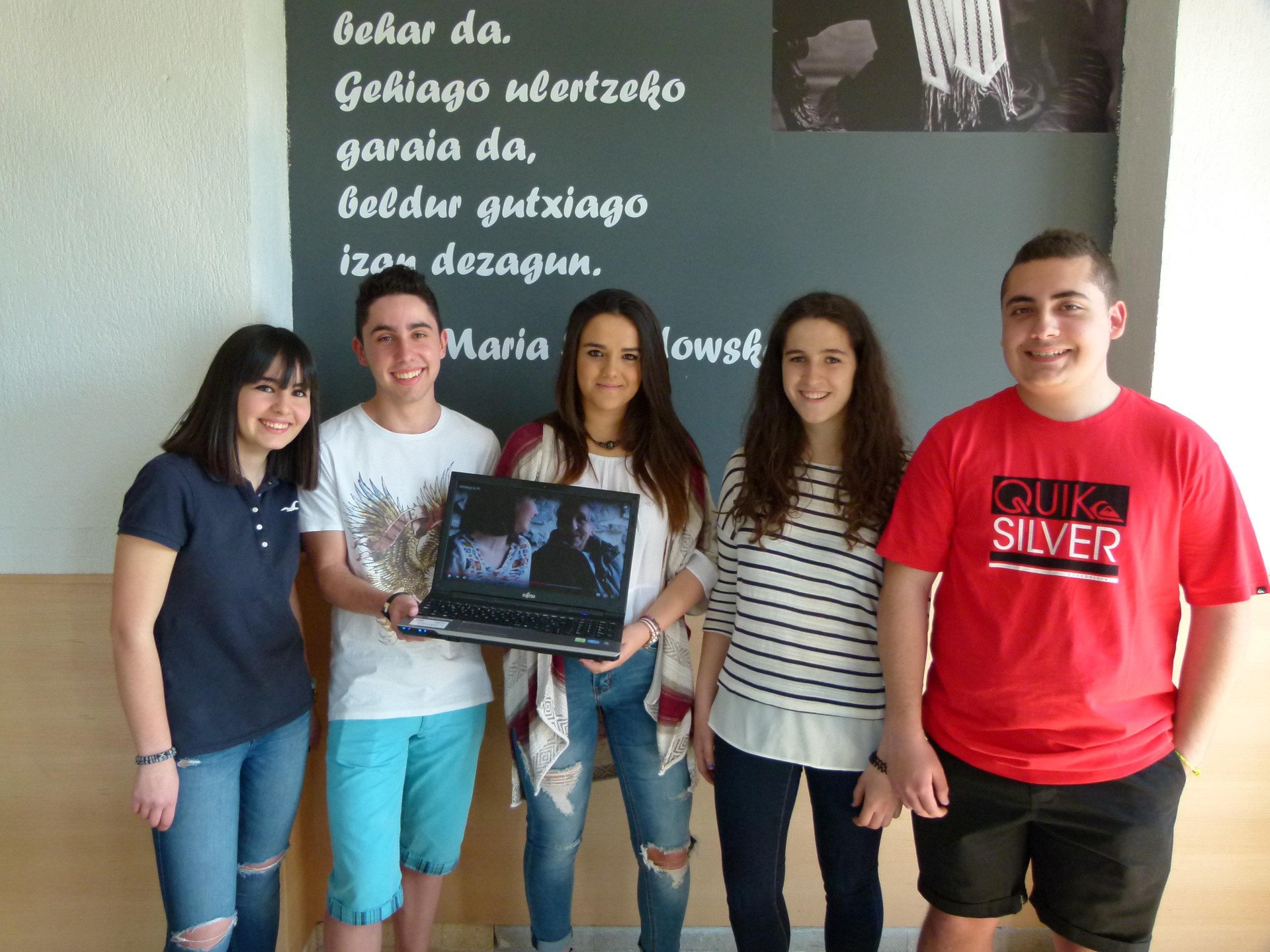 "Amama ta ni" bideo-lana saritu dute Kultura Ondarea lehiaketan