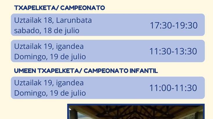 Arakaldoko bolo txapelketako entrenamendua