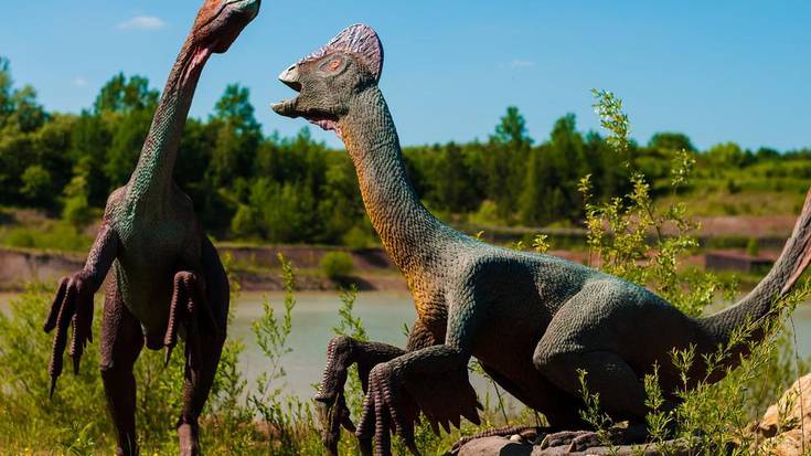 "Aiarako arkeologoak dinosaurio bila"