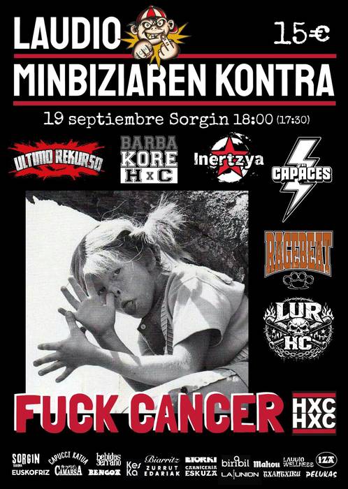 Hardcore Hits Cancer jaialdia