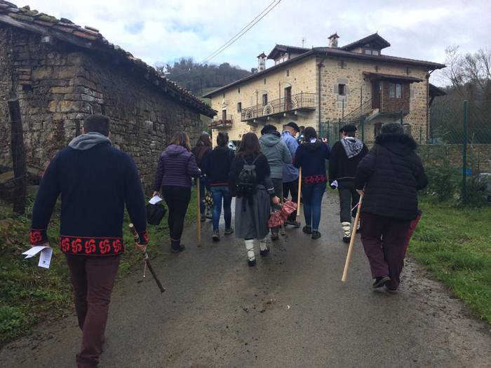 Agate Deunaren bezpera Artziniega inguruetan