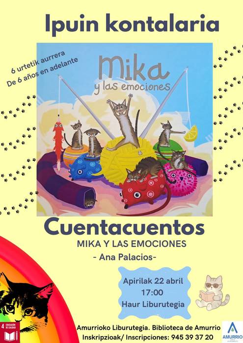 Ipuin kontalaria: 'Mika y las emociones'