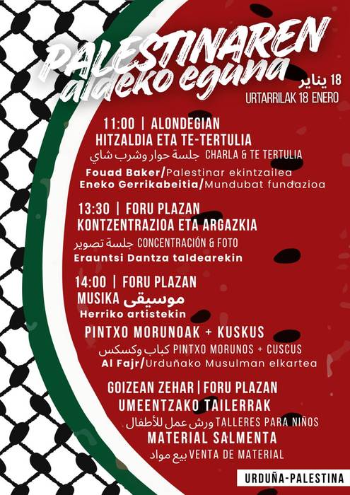 Palestinaren aldeko eguna