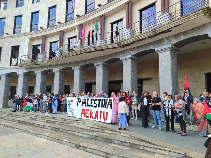 Global Sumud Flotillaren bahiketa salatu dute Laudion