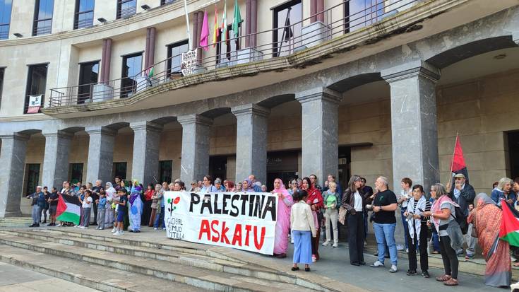 Global Sumud Flotillaren bahiketa salatu dute Laudion