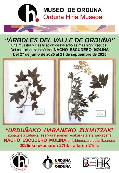 Urduñako Haraneko zuhaitzen erakusketaren inaugurazioa