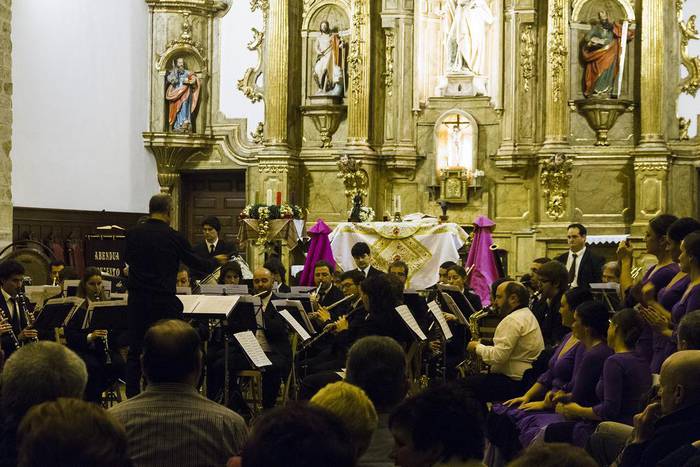 "0 fasean jarraitzen du Laudioko Musika Bandak"