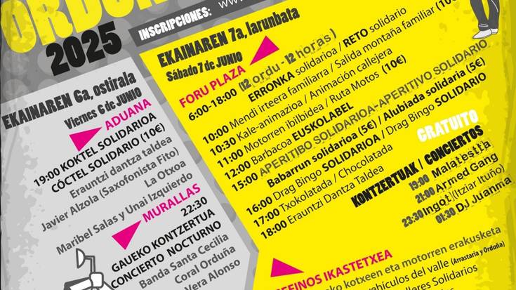 Aefaten jaialdi solidarioa