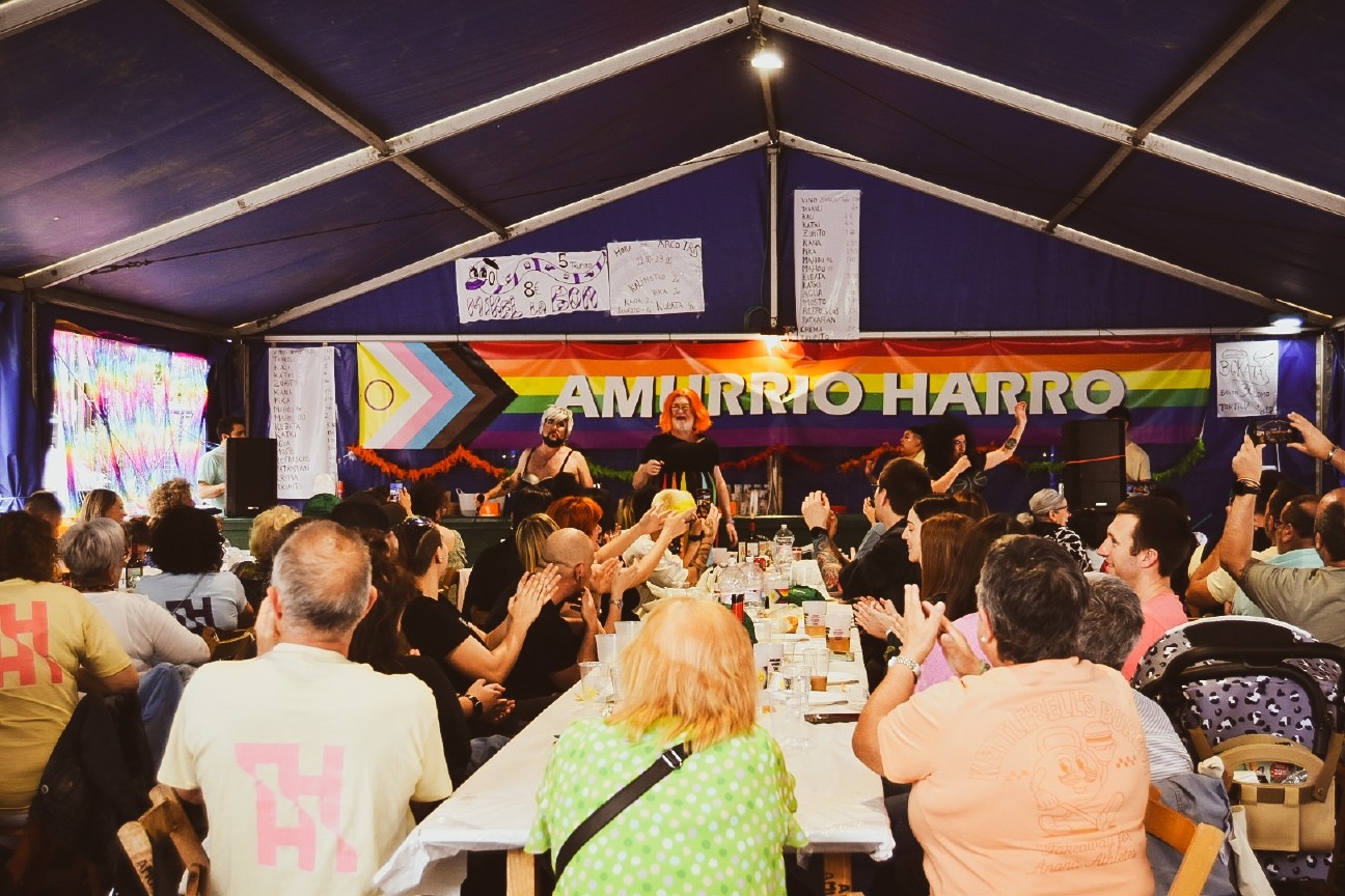 Amurrio Harro: bost urte aldarrikapena eta festa uztartzen