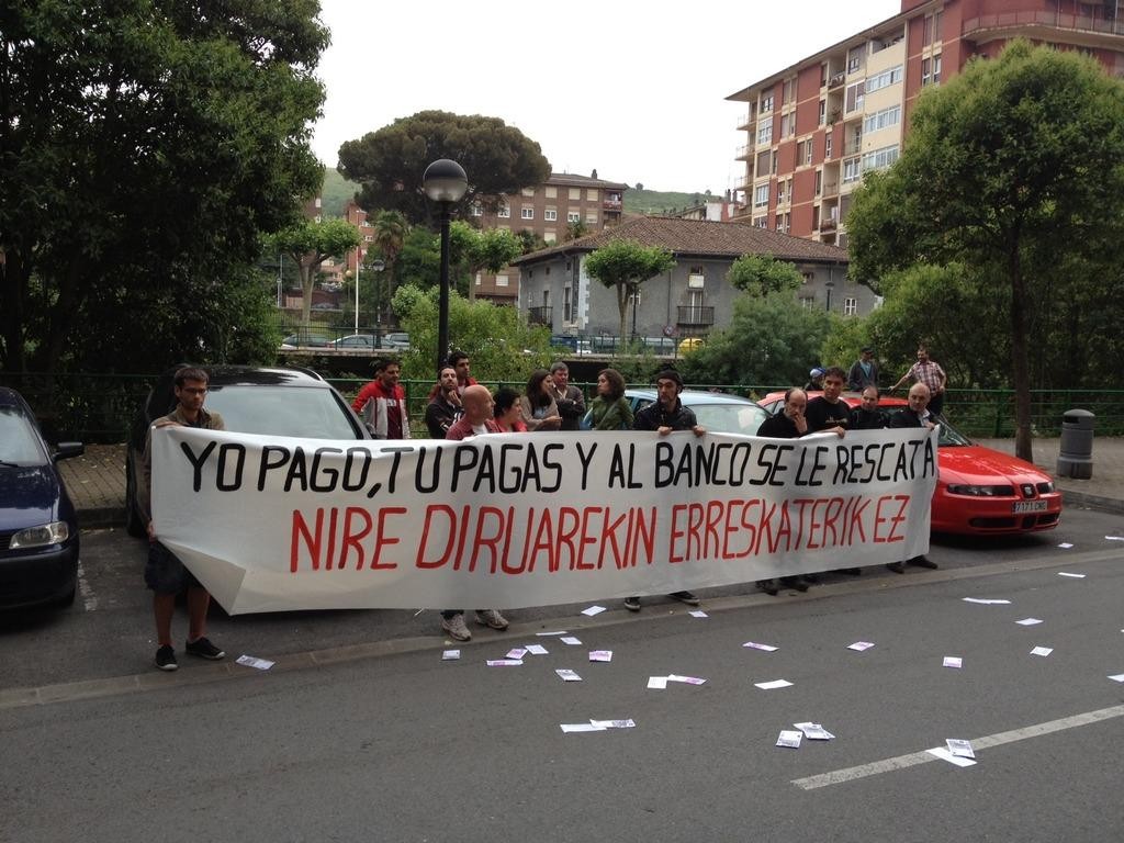 Murrizketa eta erreskatearen aurkako kontzentrazio deialdia egin dute