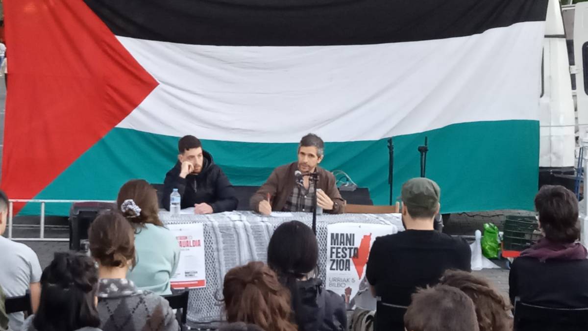 Palestina eta Libano hizpide gaur Zollon Aitor Bikandiren eskutik