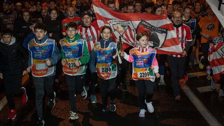 Arakaldon eta Arrankudiaga-Zollon esan dio agur Korrikak Aiaraldeari eta eskualdera sartzean zeramatzan atzerapena berreskuratu du