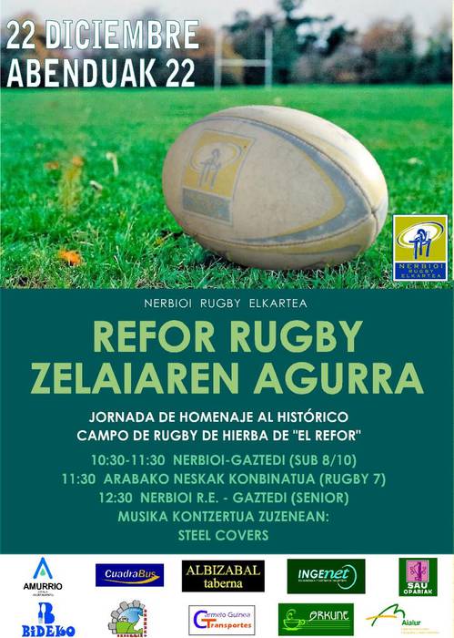 Reforreko rugby zelaiaren agurra