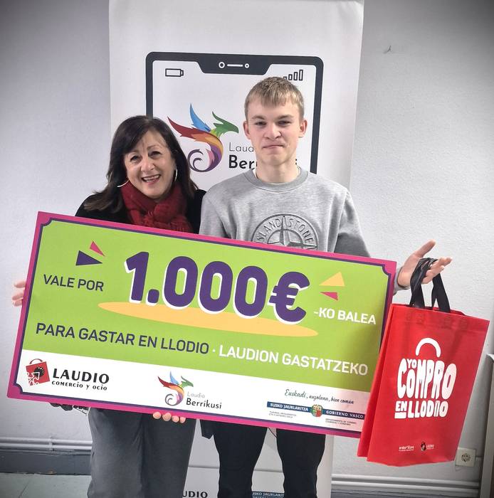 1.000 euroko Gabonetako Zozketa, Laudio Berrikusirekin