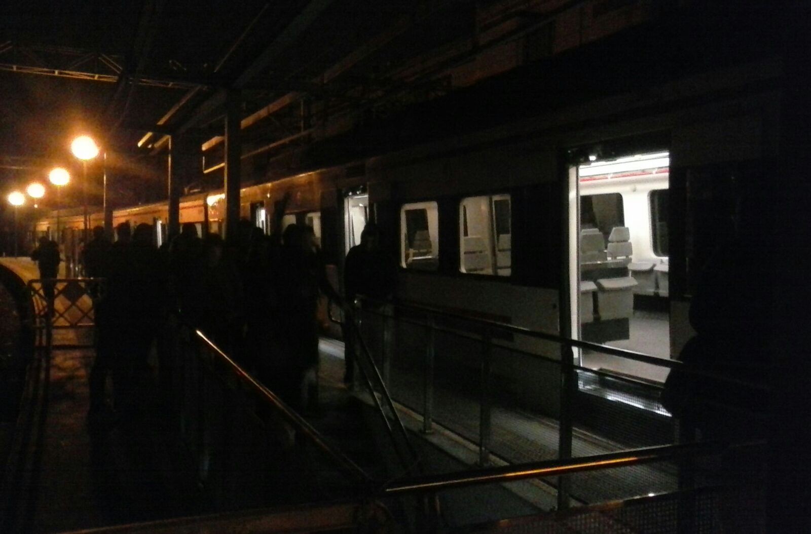 Tren batek sei behi harrapatu ditu Arbiden