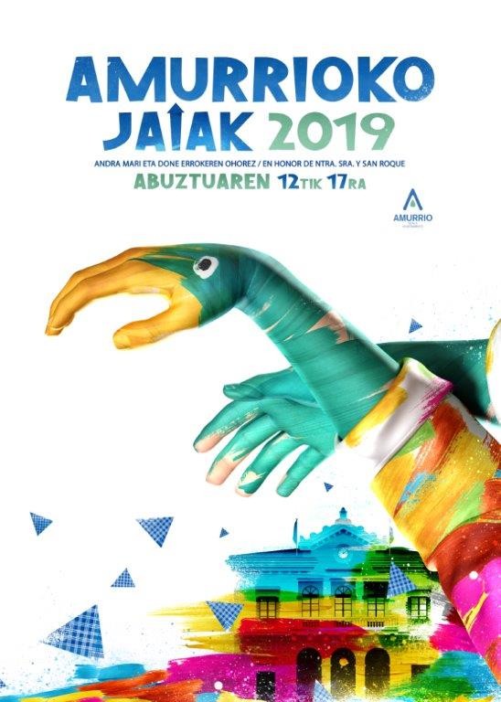 Amurriok badauka jadanik jaiak iragarriko dituen kartela
