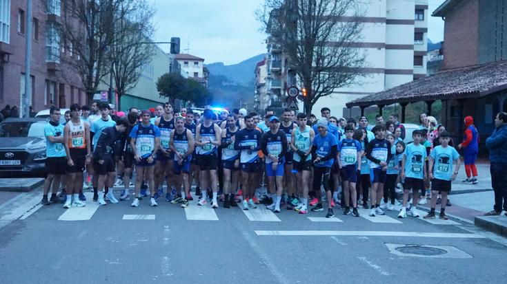 Ugarte eta Lamuza parkea zeharkatu dituzte hainbat lasterkarik Laudioko San Silvestrean