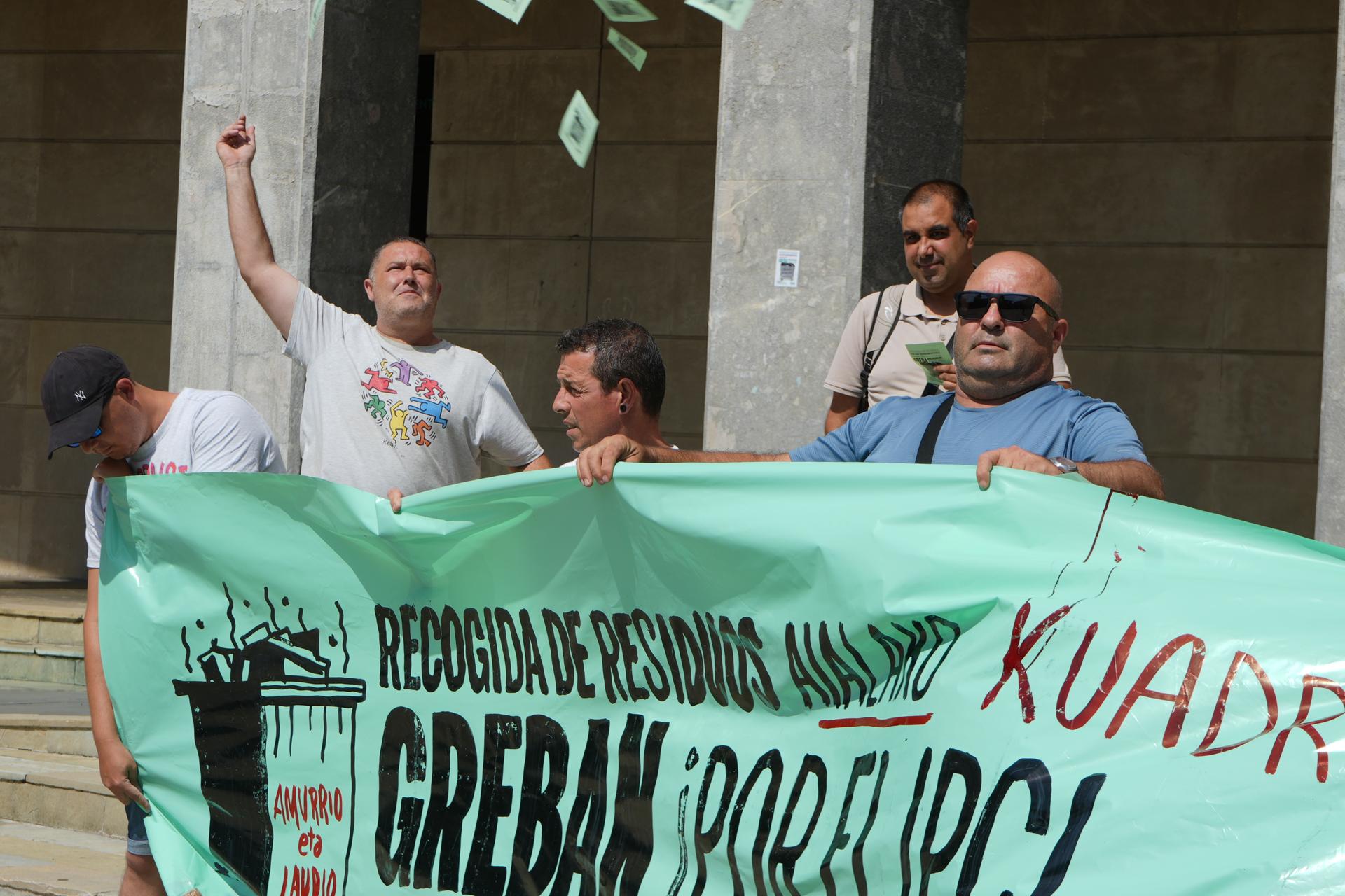 Aiaraldeko Kuadrillako zabor bilketa zerbitzuaren greba bukatuko da, aurreakordioa lortu baitute