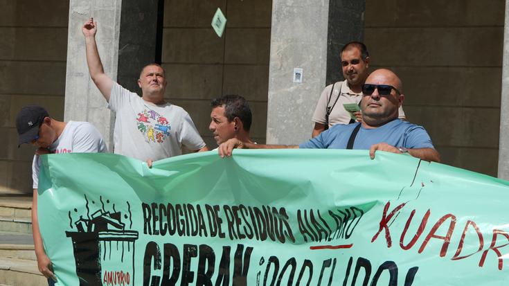 Greba mugagabe luzea espero dute zabor bilketako langileek, PreZero enpresak adierazi dielako ez duela eskaintza hobetuko