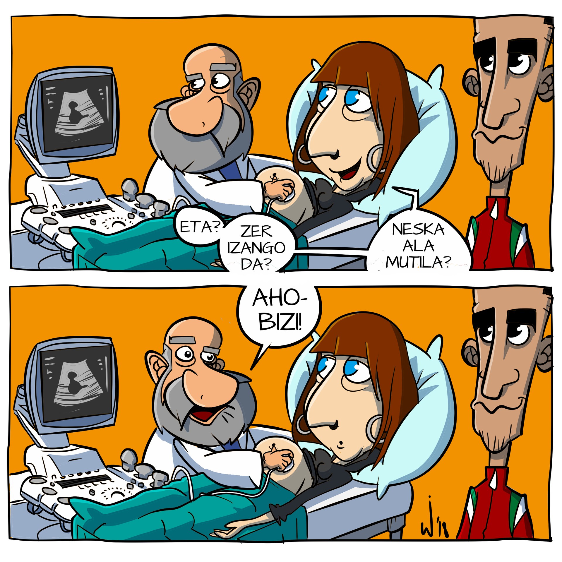 Abenduaren 1eko komiki tira