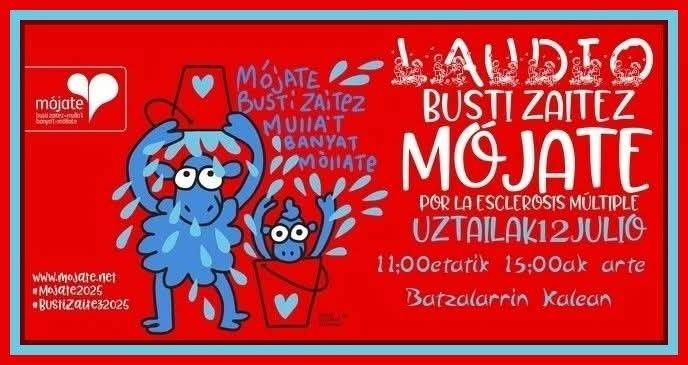 'Busti zaitez esklerosi anizkoitzagatik'
