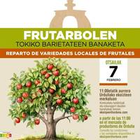 Frutarbolen tokiko barietateen banaketa