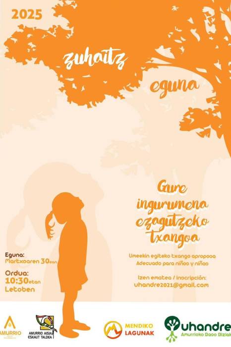 Zuhaitz eguna: gure ingurumena ezagutzeko txangoa