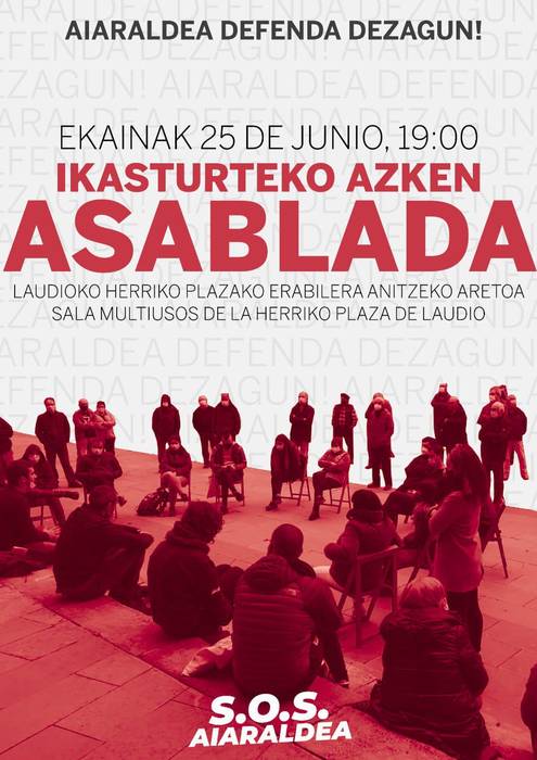 SOS Aiaraldearen asanblada