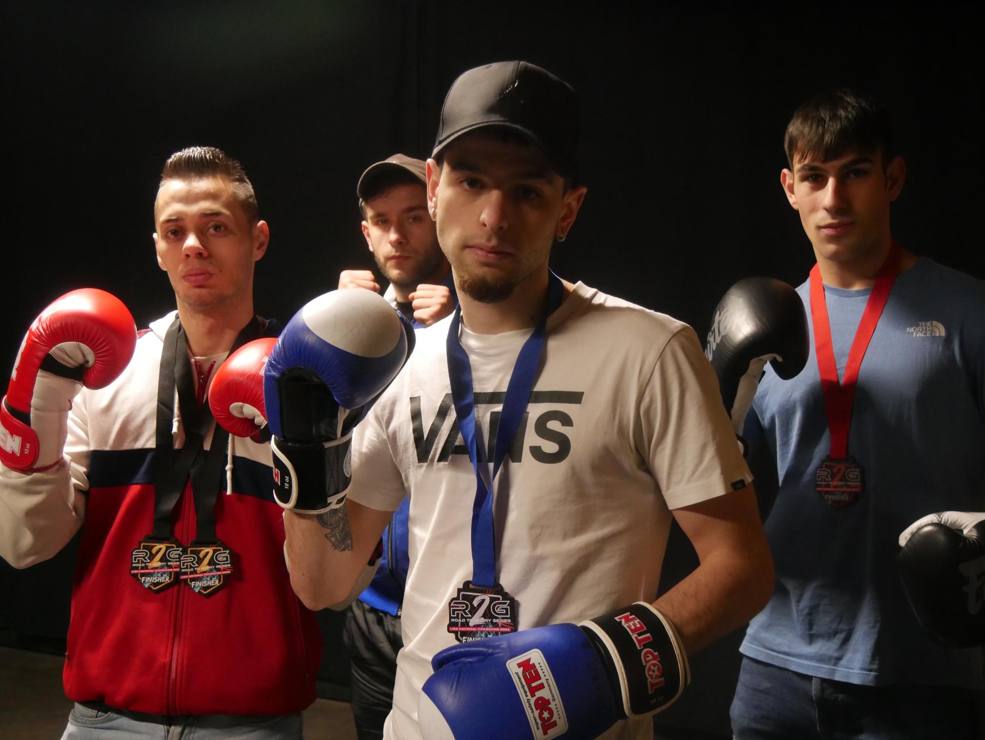Espainiako Kickboxing Txapelketatik lau domina ekarri dituzte Laudiora asteburuan