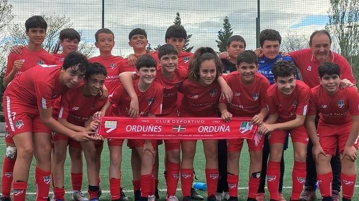 CD Orduñako lehen taldeak mailari eusteko jokatuko du larunbatean, klubeko hiru talde txapeldunak izan diren bitartean