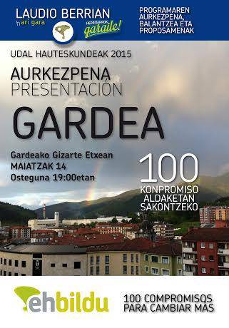 EH Bildu 100 konpromiso: Gardea