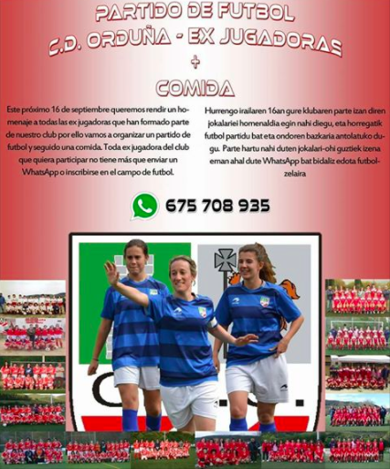 Atzo arratsaldean CD Orduñako neskek denboraldi berriari hasiera eman zioten