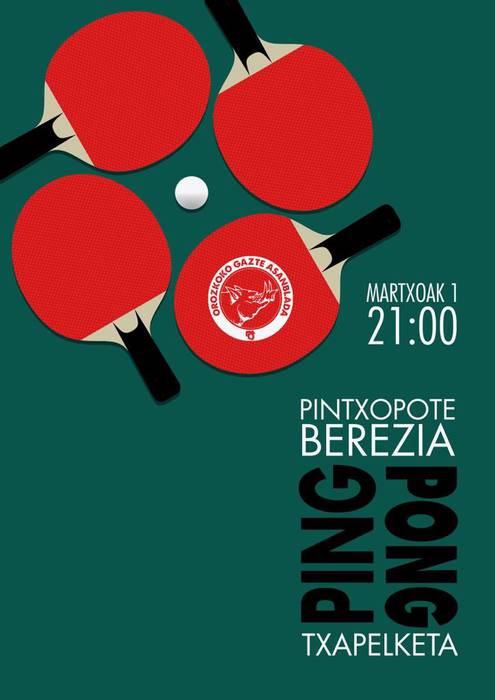 Pintxopote berezia eta ping pong txapelketa