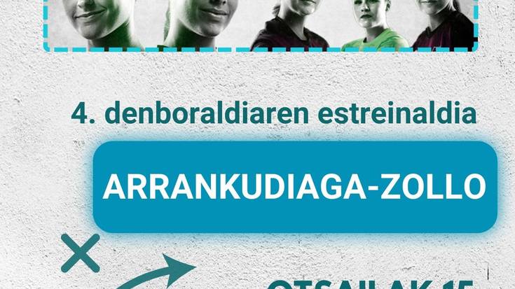 'Irabazi arte' telesailaren 4. denboraldiaren estreinaldia