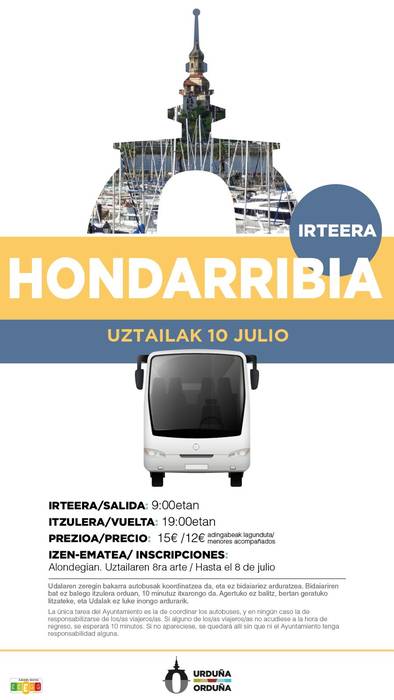 Hondarribira irteera