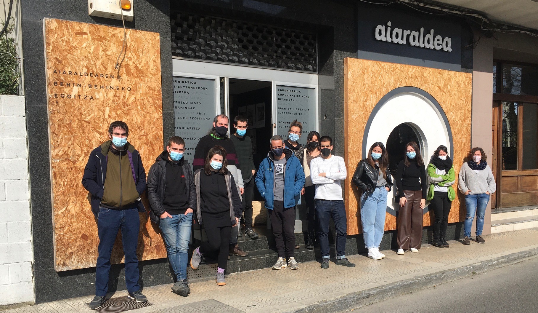 Aiaraldea Kooperatiba Elkarteko langileek bat egin dute gaur egingo diren lanuzte eta mobilizazioekin
