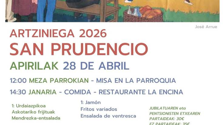 San Prudentzio Artziniegan