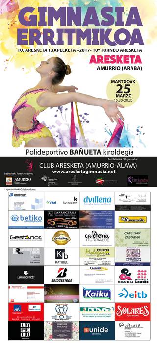Aresketa Gimnasia Erritmikoko X. Torneoa