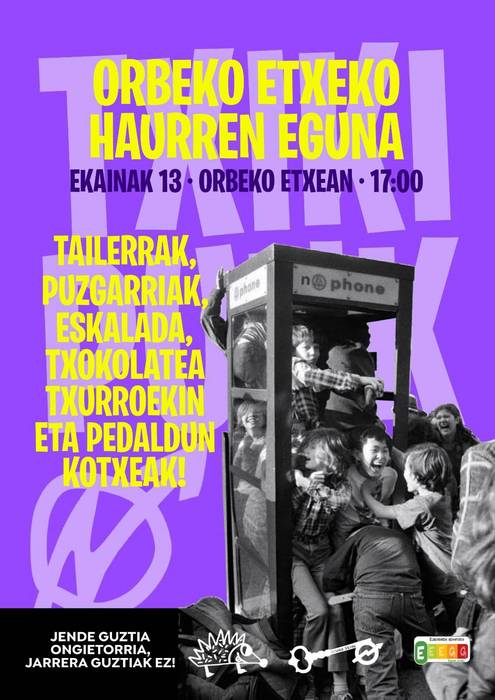 Orbeko Etxeko haurren eguna