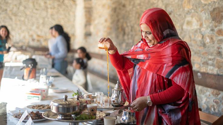 Jatorri ezberdinetako emakumeen artean saretzeko lehen urratsak eman dituzte Orozkon