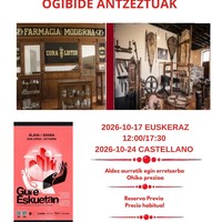 Ogibide antzeztuak Artziniega Museoan