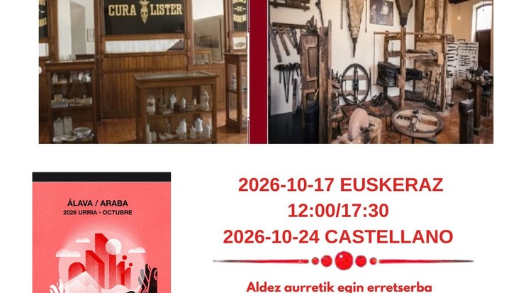 Ogibide antzeztuak Artziniega Museoan