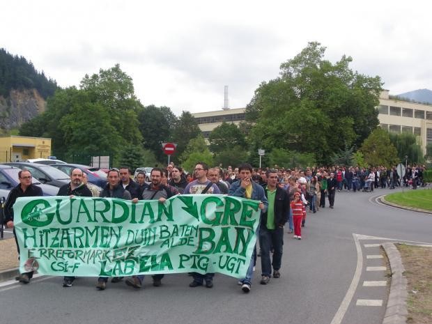 Euskal Autonomia Erkidegoko Justizia Auzitegiak baztertu du Guardian enpresako labearen itzaltzea gelditzea