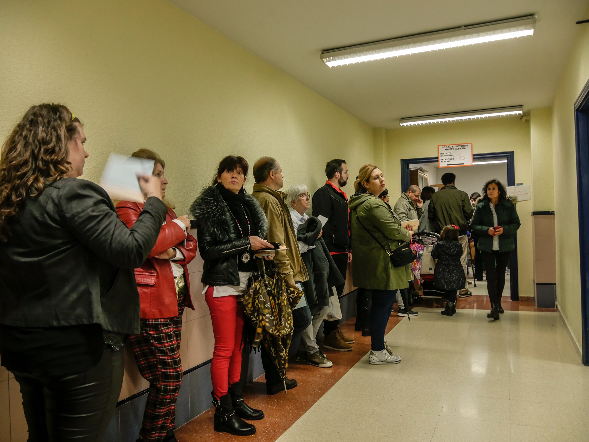 Nabarmen igo da parte hartzea eskualdeko ia udalerri guztietan, 18:00etako datuen arabera