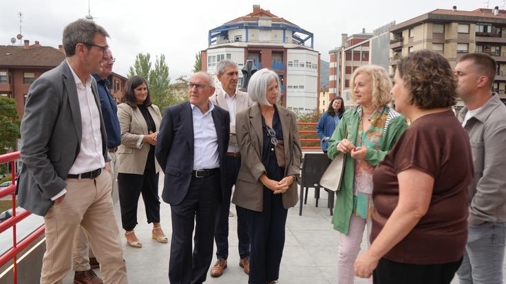 San Anton Armuru nagusien egoitzan egindako hobekuntzak aurkeztu dituzte gaur, 1,3 milioi euroko obren ondoren