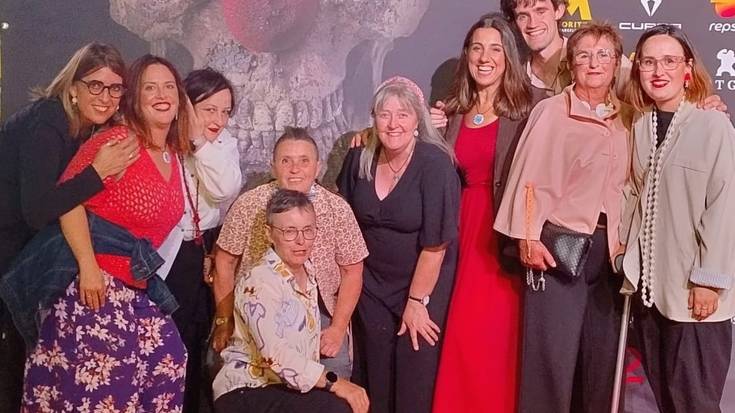 Aiaraldeko irrintziak pantaila handian: Sitgeseko Zinemaldian izan dira Iaiaiai taldeko kideak